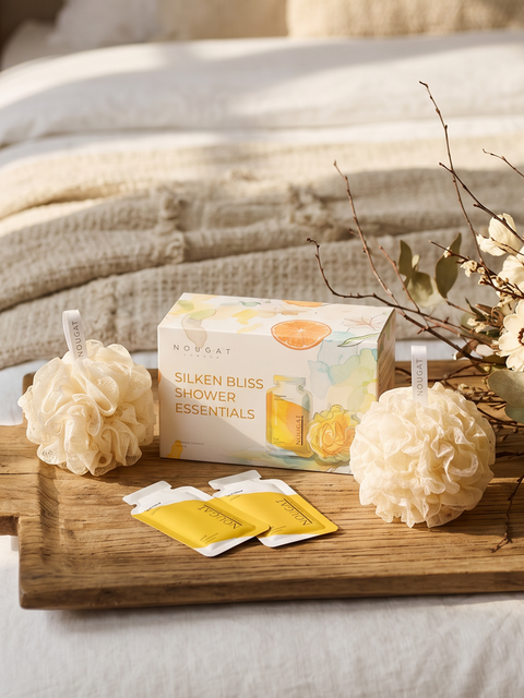 Nougat London Silken Bliss Shower Essentials (Set of 4)