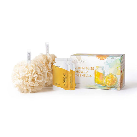Nougat London Silken Bliss Shower Essentials (Set of 4)